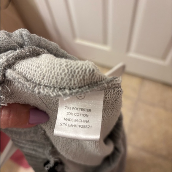 Fashion Nova Gray Off-Shoulder Cozy Knit Sweater and Pant Set - Picture 3 of 6